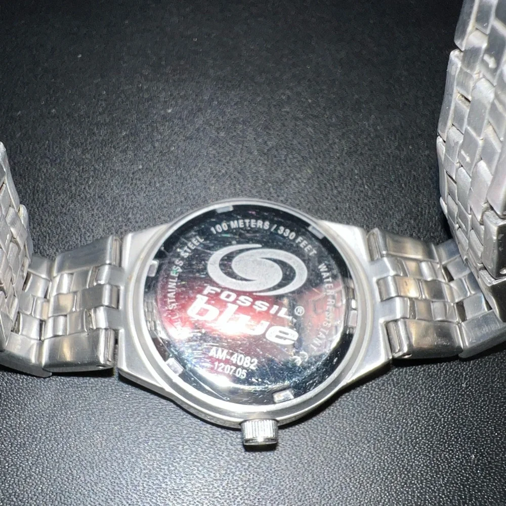Fossil Watch with mother of pearl face - Picture 6 of 9
